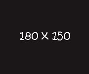180 x 150 Rectangle