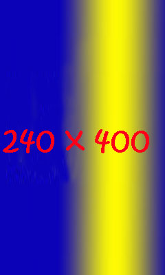 240 x 400 Verticle Rectangle